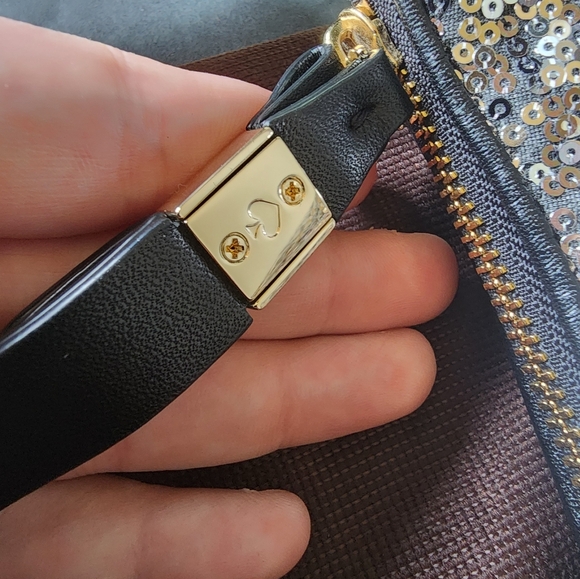 NFS✨️NWT✨️RARE Kate Spade Limited Edition Story Book Lined Vivienne Glitter Bag - Picture 13 of 16